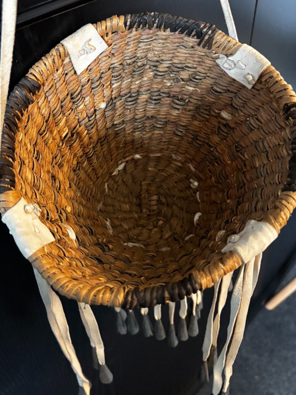 Vintage Apache Burden Basket - Picture 2 of 5